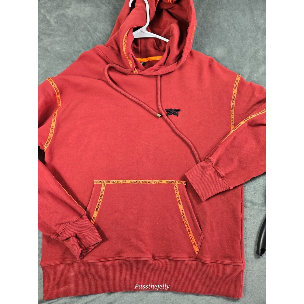 PXG Parsons Extreme Golf Hoodie Mens Small Spellout Pullover Hooded